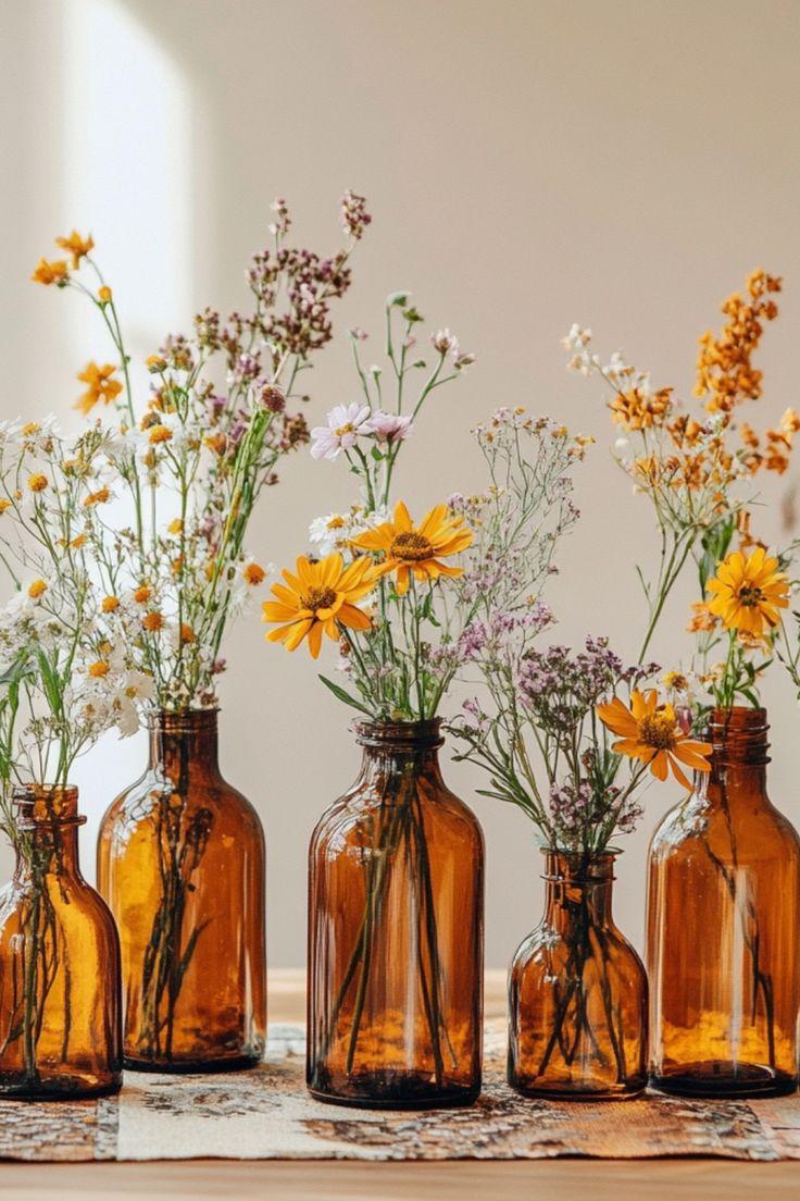 Sunset Harmony Floral Symphony